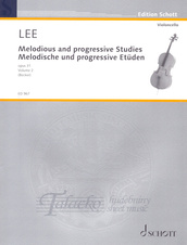 Melodious and progressive Studies opus 31 for Violoncello, Volume 2